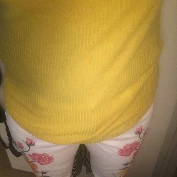 Juliette Floral jeans size 10 old navy shirt L 2 p - Picture 7 of 8